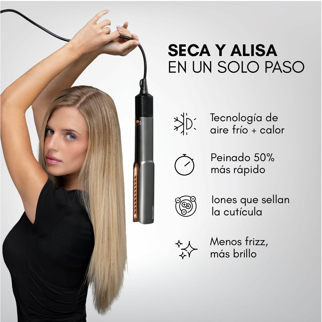 Secador y Alisador AirFlow - Rebel