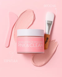 Mascarilla Facial Pink and Clean - Rebel