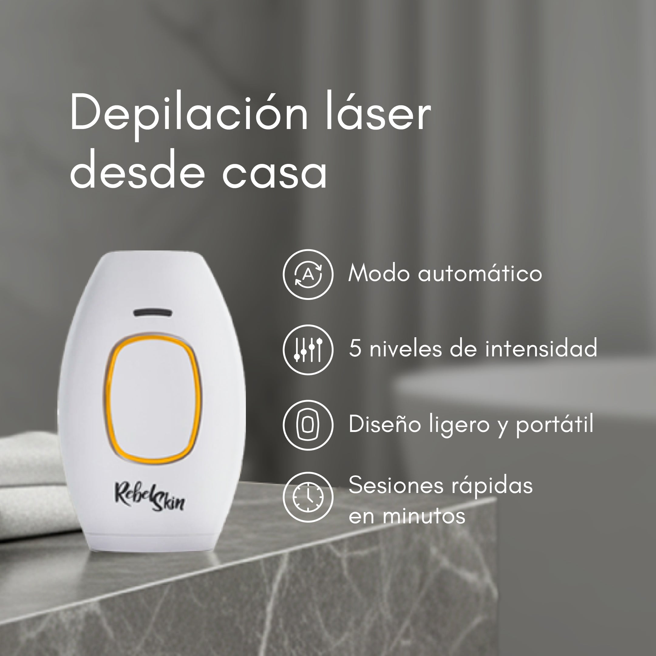 Depiladora Láser RebelSkin™ - Rebel