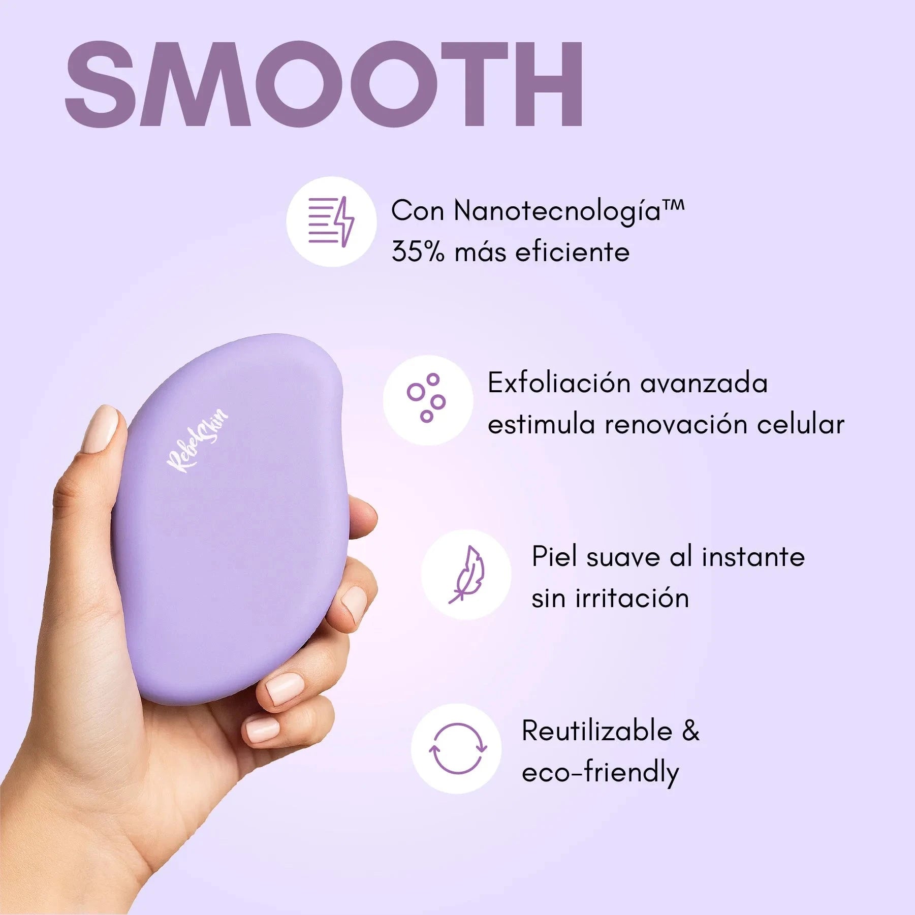 Rasuradora Smooth™ - Rebel