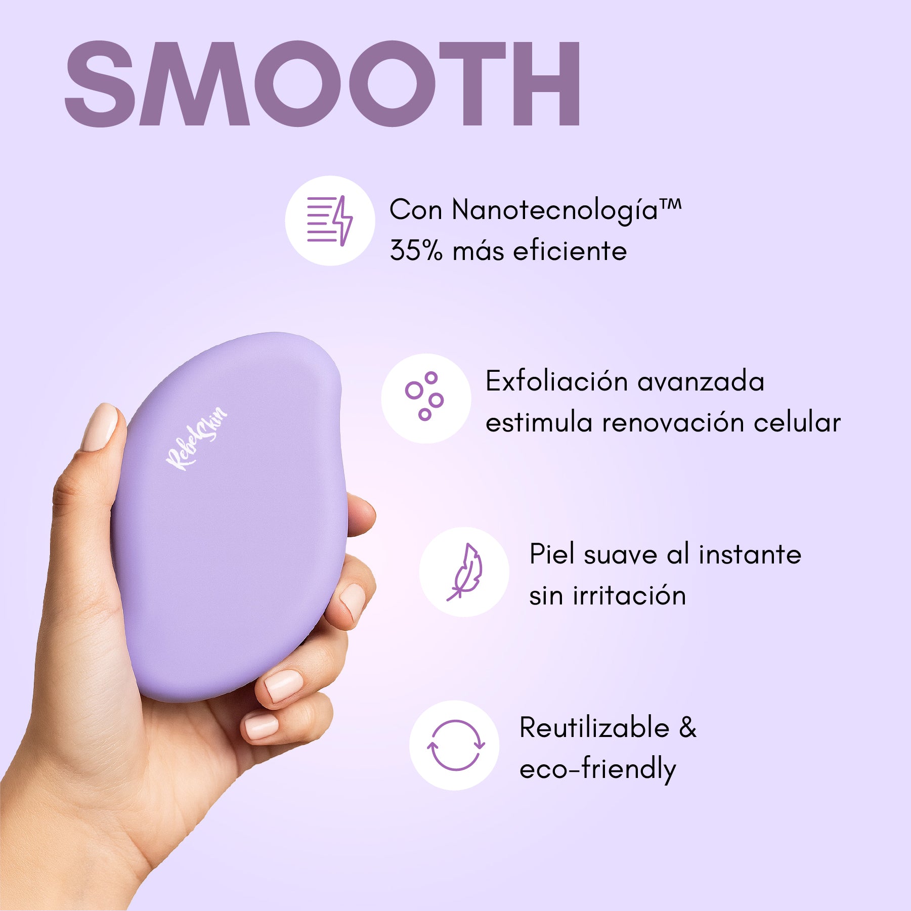 Rasuradora Smooth™ - Rebel