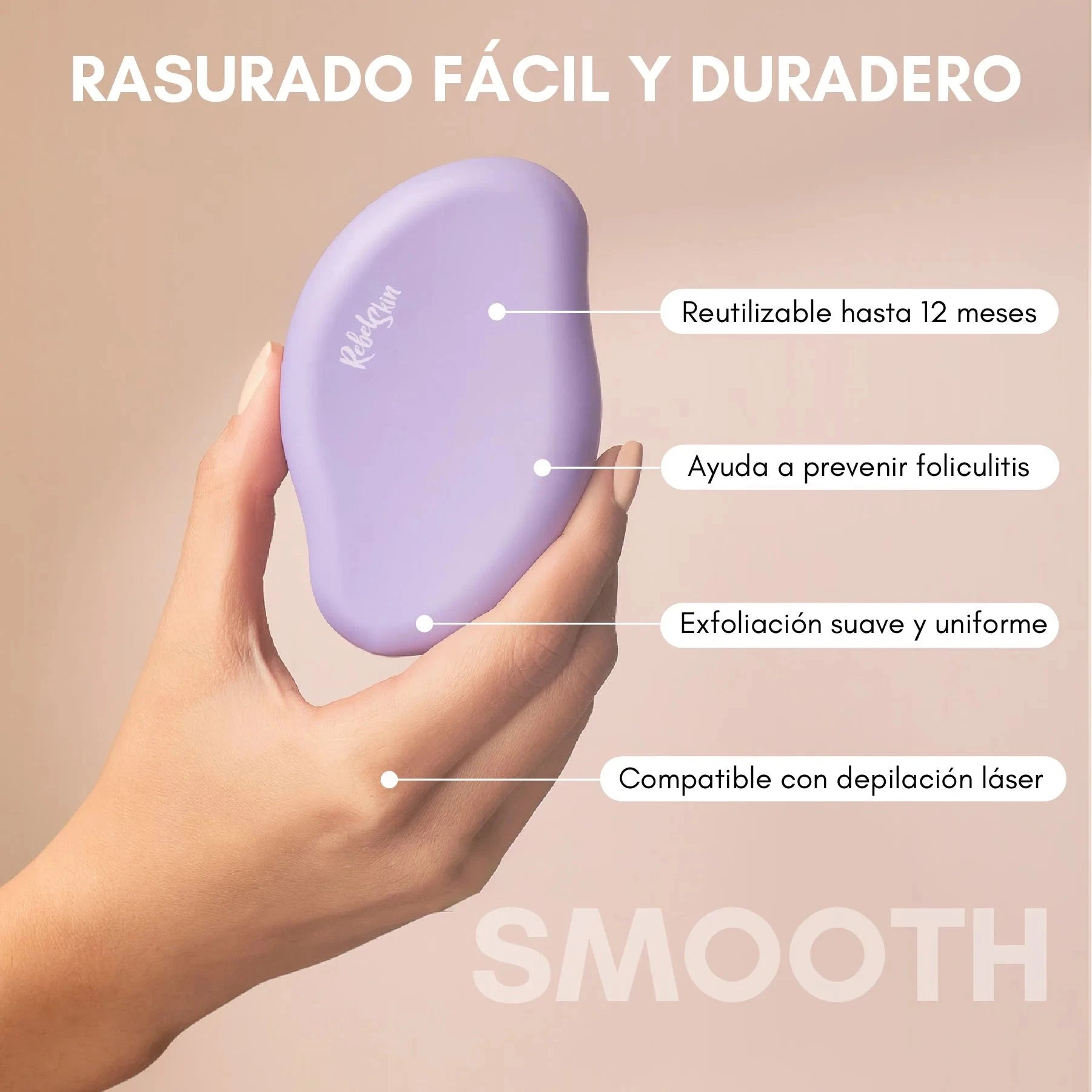 Rasuradora Smooth™ - Rebel