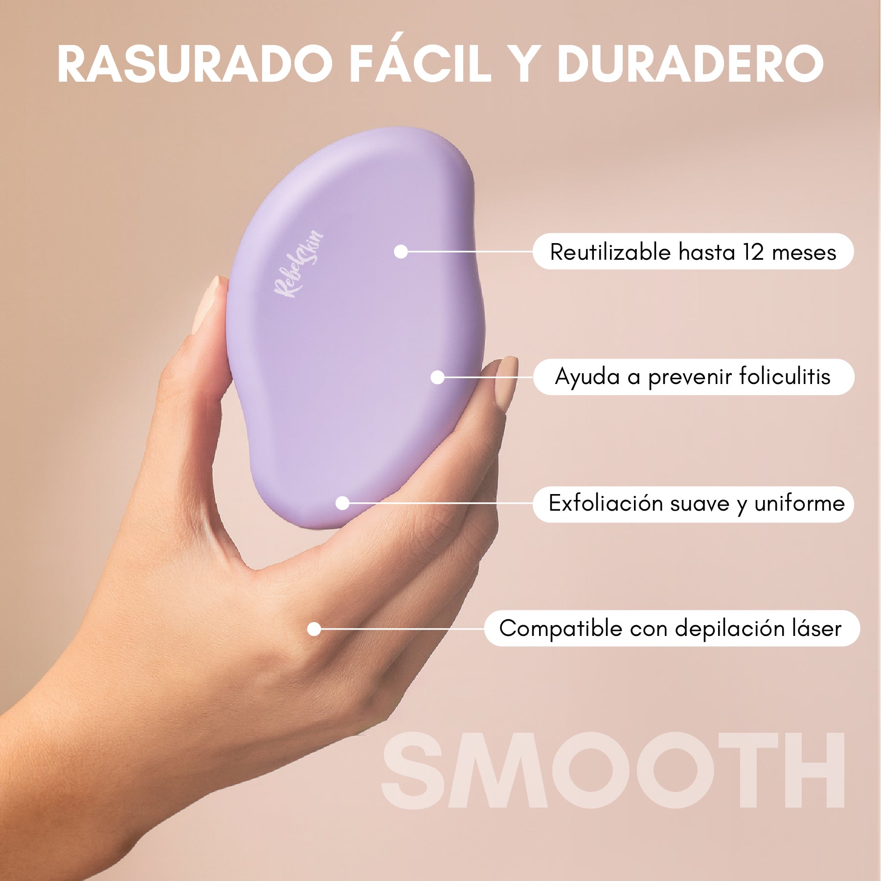 Rasuradora Smooth™ - Rebel