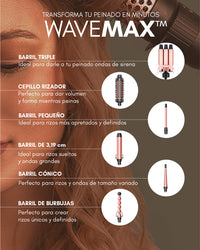 Voluminizador y Ondulador WaveMax - Rebel