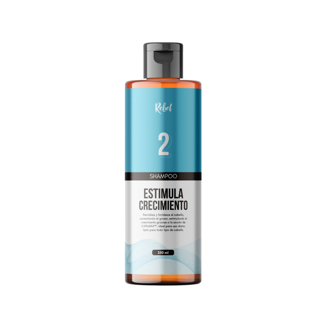 Shampoo Estimula el Crecimiento (Paso 2) - Rebel