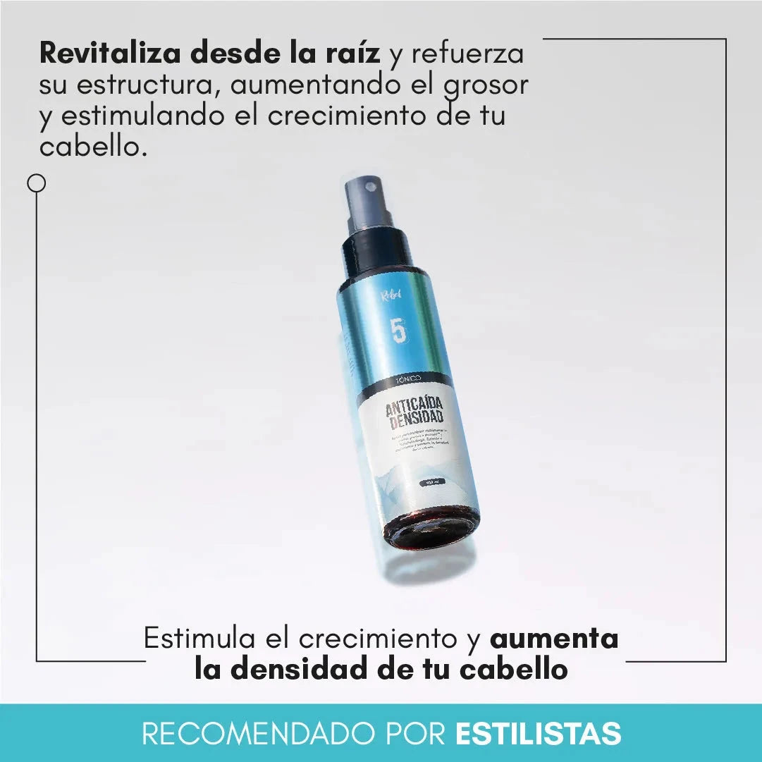 Tónico Anticaída y Densidad (Paso 5) - Rebel